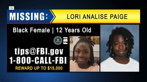 lori paige|Lori Paige, 12: Reward Offered In Florida Girl’s Missing Persons。